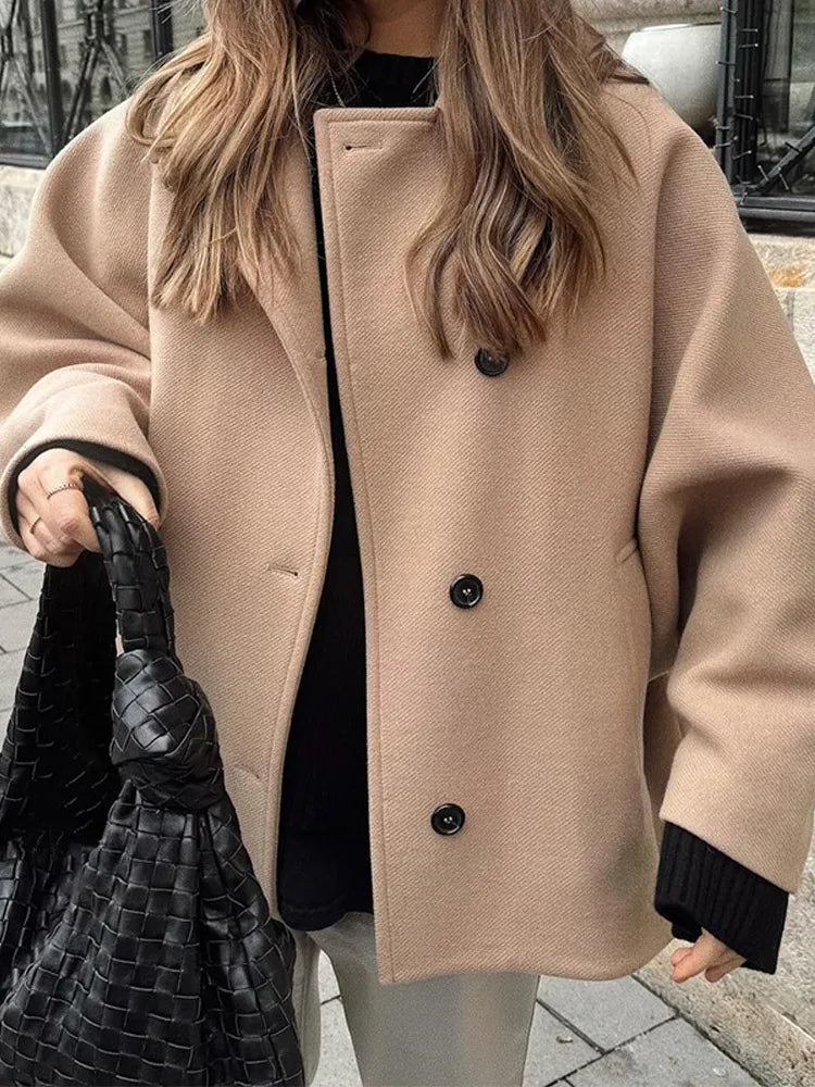 Long Sleeves Elegant Coat