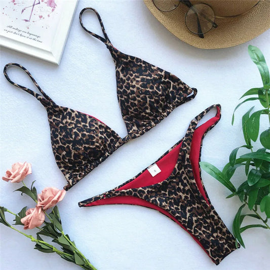 Leopard Bikini Set