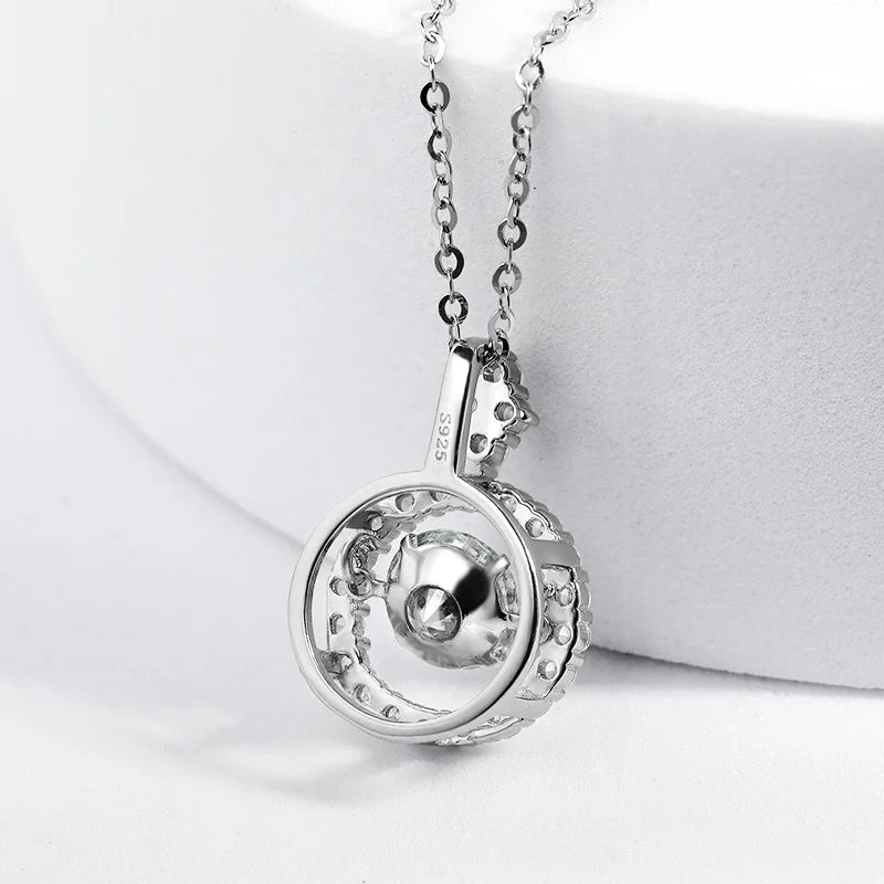 Diamond Necklace Silver Jewelry